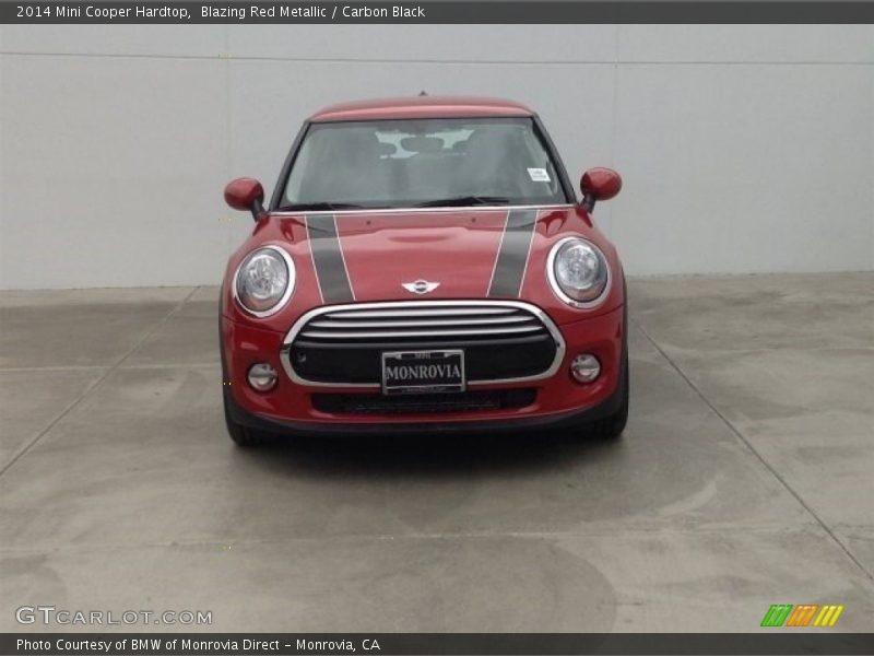 Blazing Red Metallic / Carbon Black 2014 Mini Cooper Hardtop