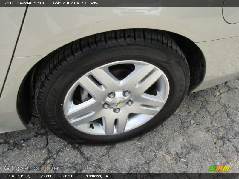Gold Mist Metallic / Ebony 2012 Chevrolet Impala LT