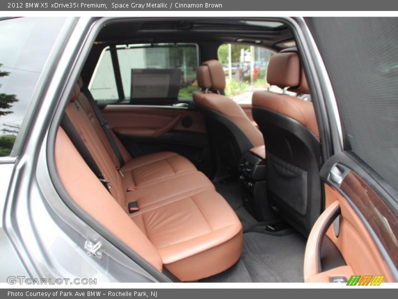Space Gray Metallic / Cinnamon Brown 2012 BMW X5 xDrive35i Premium