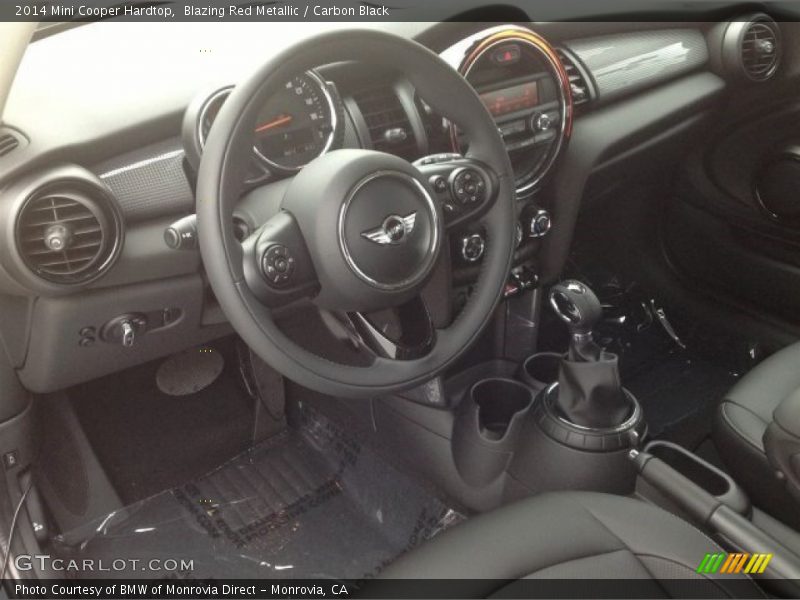Blazing Red Metallic / Carbon Black 2014 Mini Cooper Hardtop