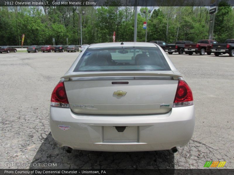 Gold Mist Metallic / Ebony 2012 Chevrolet Impala LT