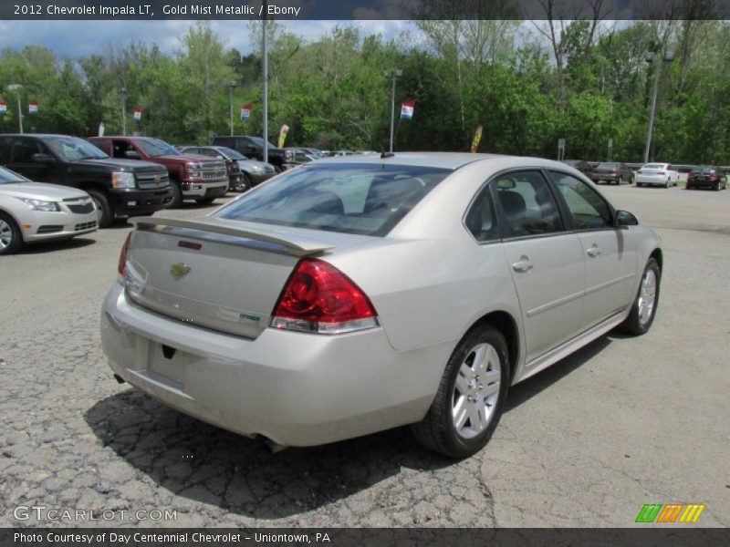 Gold Mist Metallic / Ebony 2012 Chevrolet Impala LT