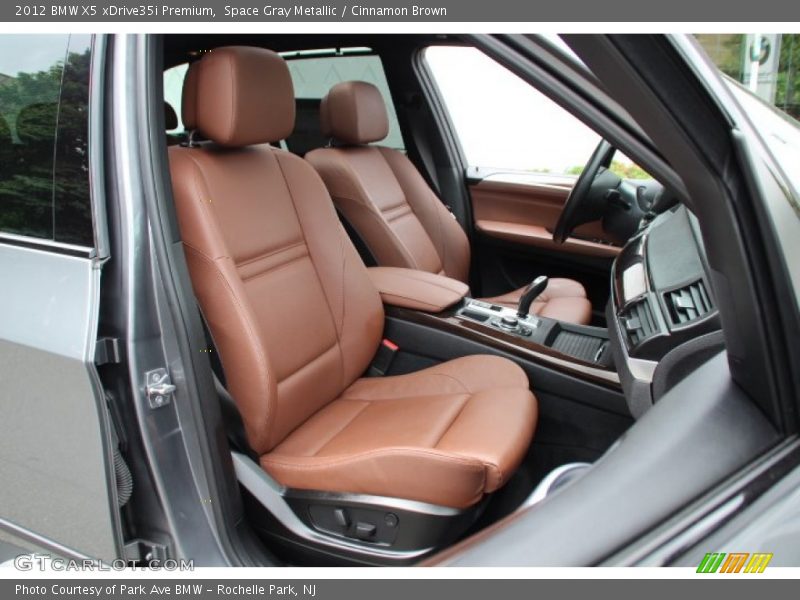 Space Gray Metallic / Cinnamon Brown 2012 BMW X5 xDrive35i Premium