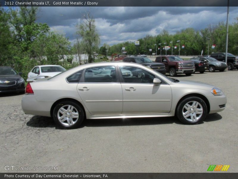 Gold Mist Metallic / Ebony 2012 Chevrolet Impala LT