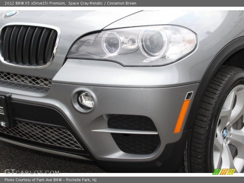 Space Gray Metallic / Cinnamon Brown 2012 BMW X5 xDrive35i Premium