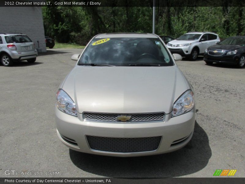 Gold Mist Metallic / Ebony 2012 Chevrolet Impala LT