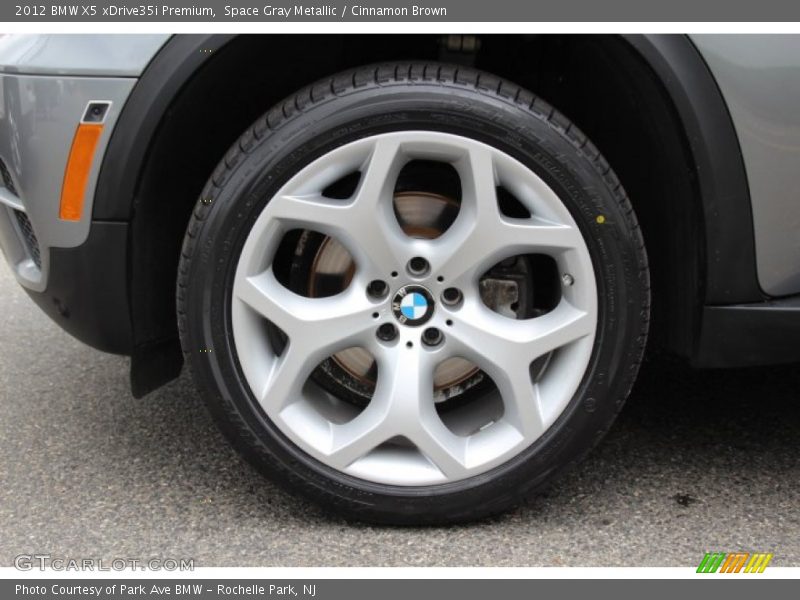 Space Gray Metallic / Cinnamon Brown 2012 BMW X5 xDrive35i Premium