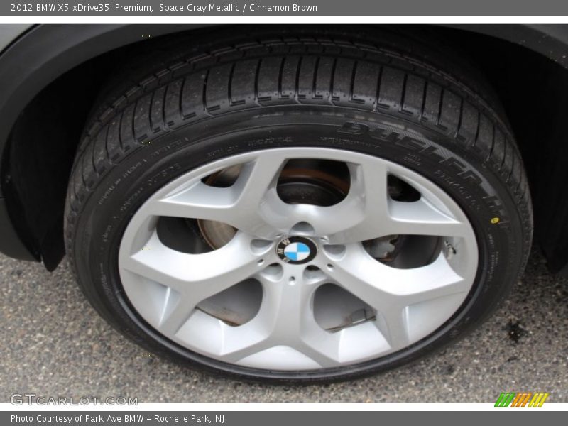 Space Gray Metallic / Cinnamon Brown 2012 BMW X5 xDrive35i Premium