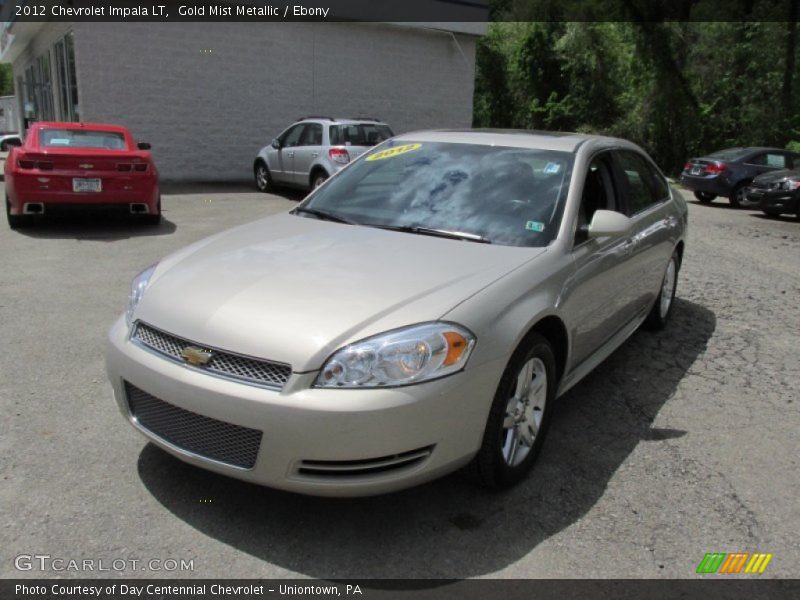 Gold Mist Metallic / Ebony 2012 Chevrolet Impala LT