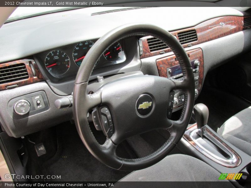 Gold Mist Metallic / Ebony 2012 Chevrolet Impala LT