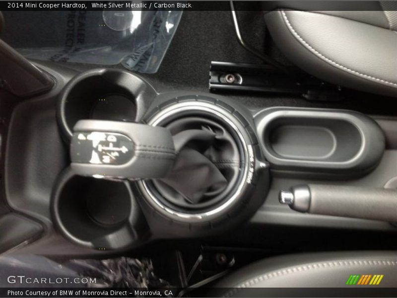 White Silver Metallic / Carbon Black 2014 Mini Cooper Hardtop