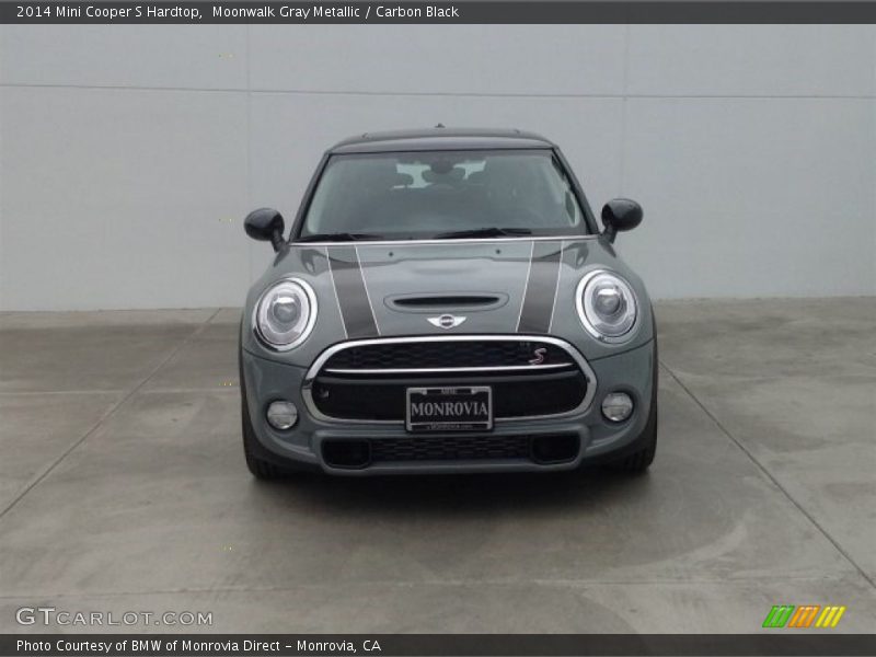 Moonwalk Gray Metallic / Carbon Black 2014 Mini Cooper S Hardtop