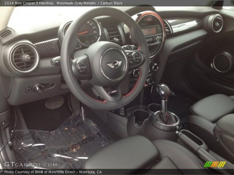  2014 Cooper S Hardtop Carbon Black Interior