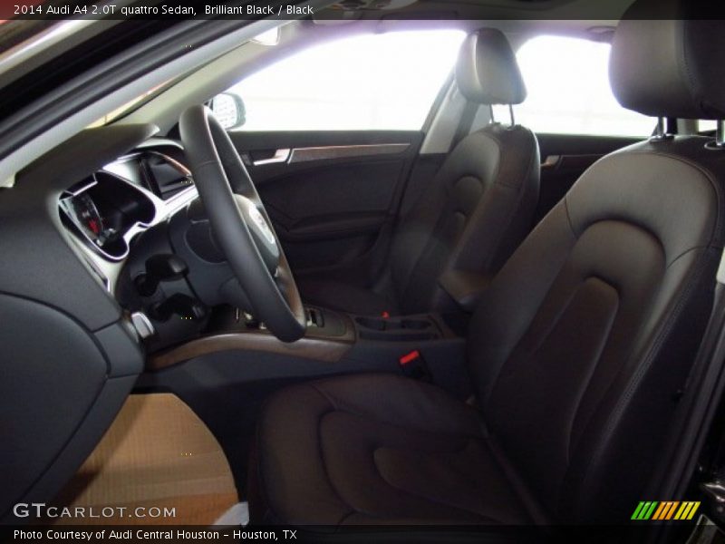 Brilliant Black / Black 2014 Audi A4 2.0T quattro Sedan