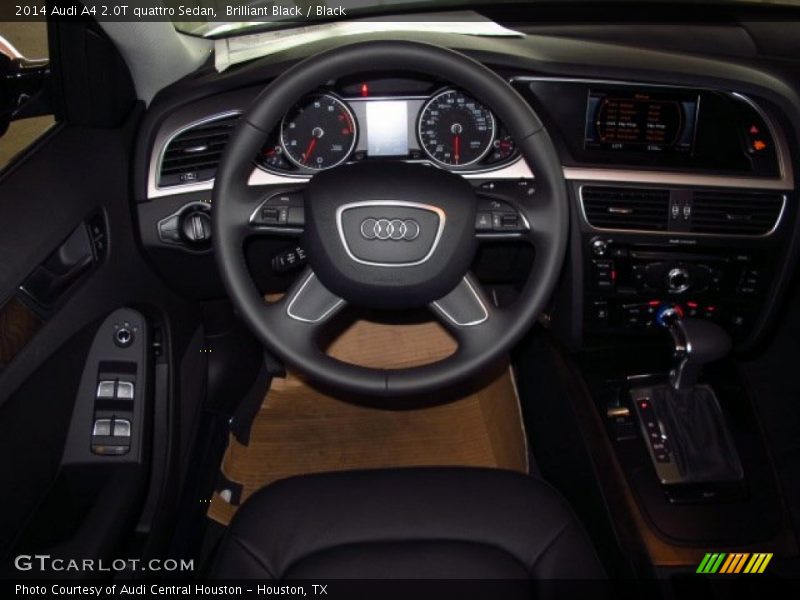 Brilliant Black / Black 2014 Audi A4 2.0T quattro Sedan