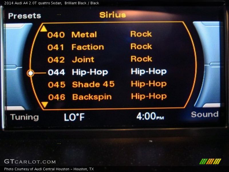 Brilliant Black / Black 2014 Audi A4 2.0T quattro Sedan