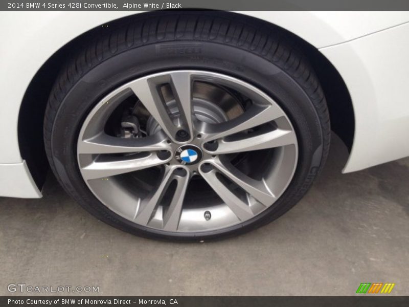 Alpine White / Black 2014 BMW 4 Series 428i Convertible