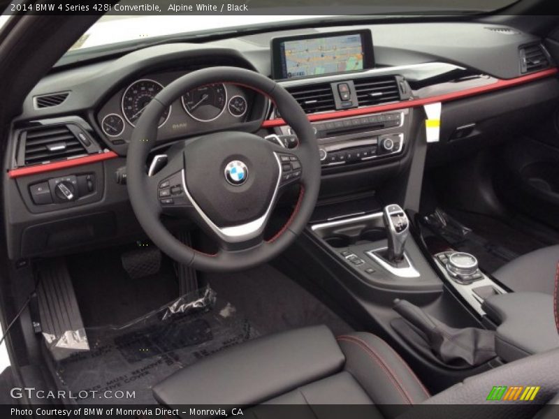 Black Interior - 2014 4 Series 428i Convertible 