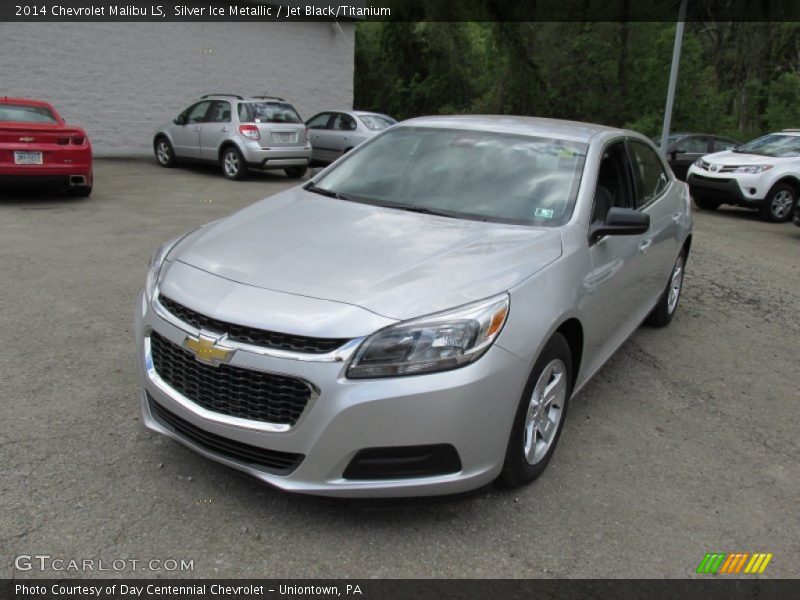 Silver Ice Metallic / Jet Black/Titanium 2014 Chevrolet Malibu LS