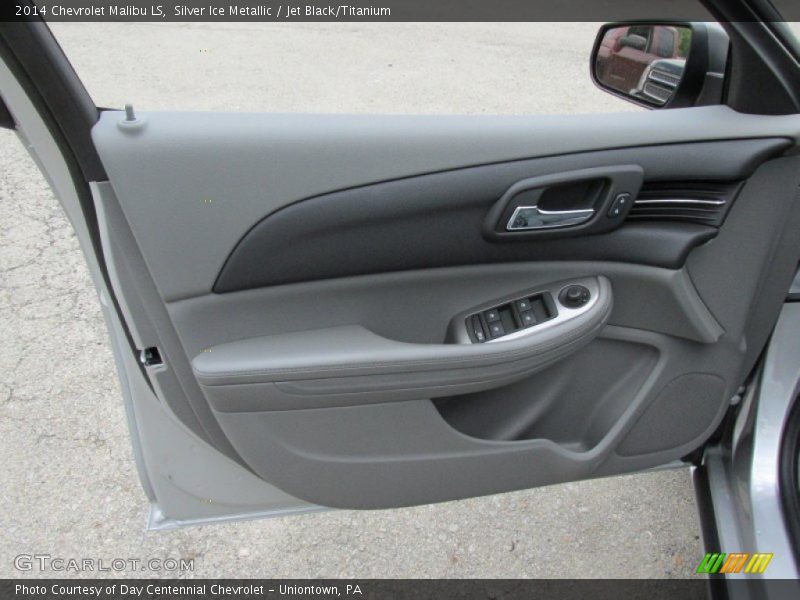 Silver Ice Metallic / Jet Black/Titanium 2014 Chevrolet Malibu LS