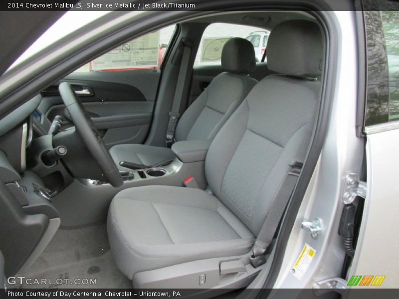 Silver Ice Metallic / Jet Black/Titanium 2014 Chevrolet Malibu LS