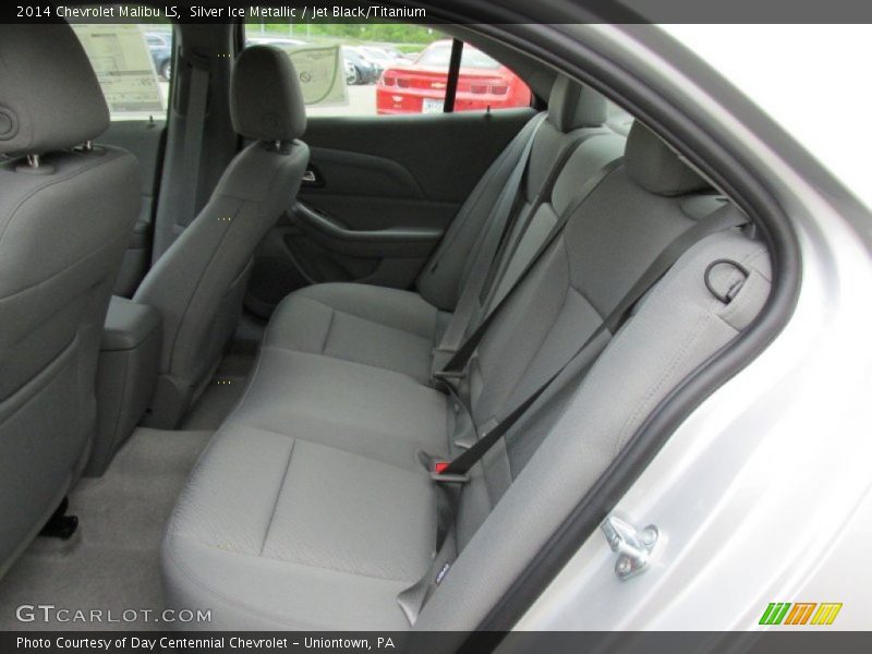 Silver Ice Metallic / Jet Black/Titanium 2014 Chevrolet Malibu LS