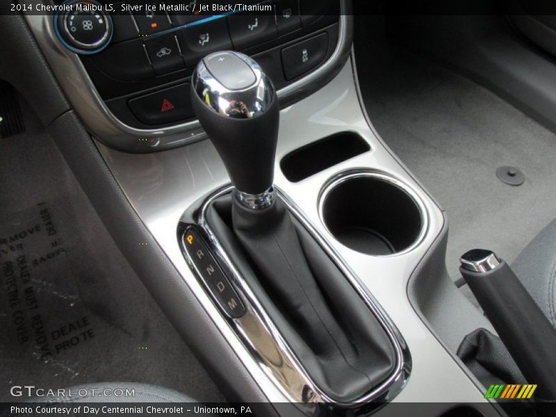 Silver Ice Metallic / Jet Black/Titanium 2014 Chevrolet Malibu LS