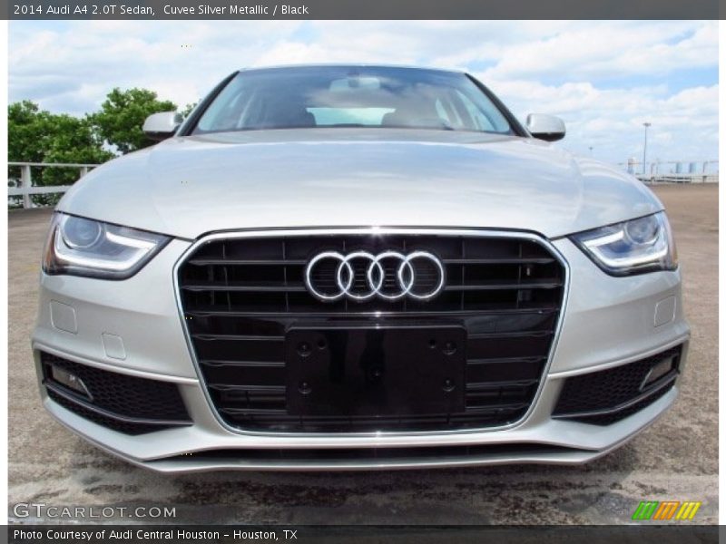 Cuvee Silver Metallic / Black 2014 Audi A4 2.0T Sedan