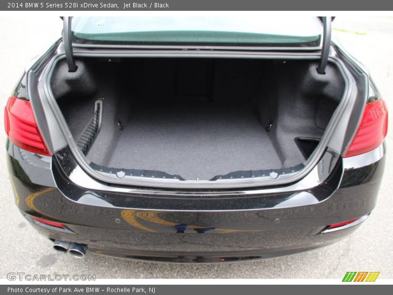  2014 5 Series 528i xDrive Sedan Trunk