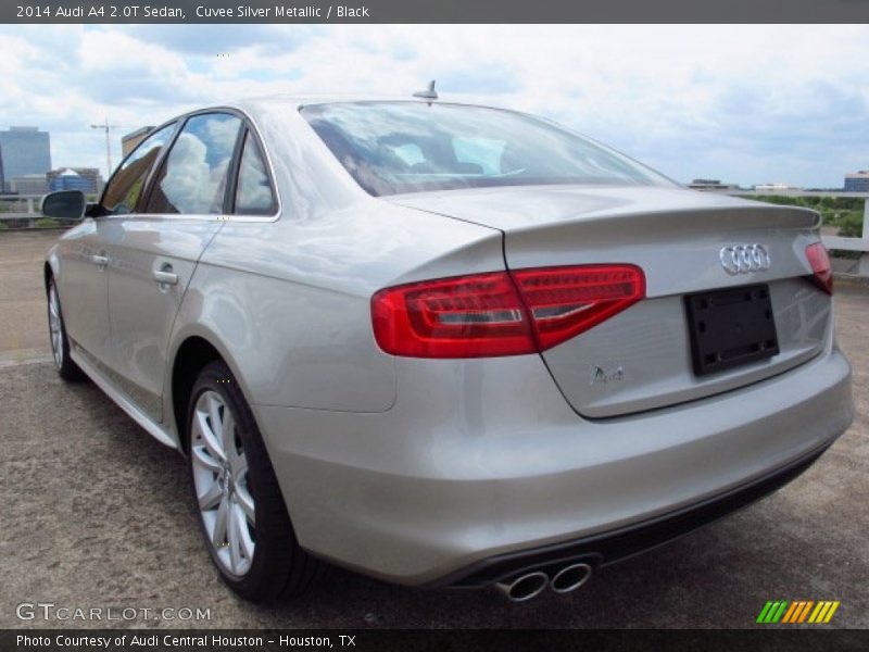 Cuvee Silver Metallic / Black 2014 Audi A4 2.0T Sedan