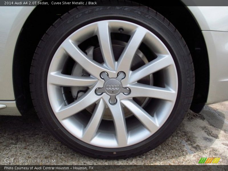 Cuvee Silver Metallic / Black 2014 Audi A4 2.0T Sedan