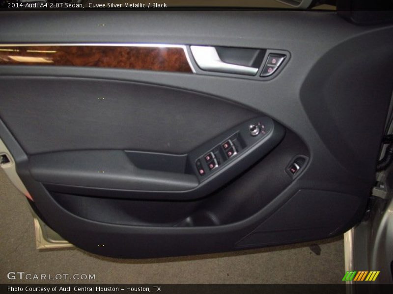 Cuvee Silver Metallic / Black 2014 Audi A4 2.0T Sedan