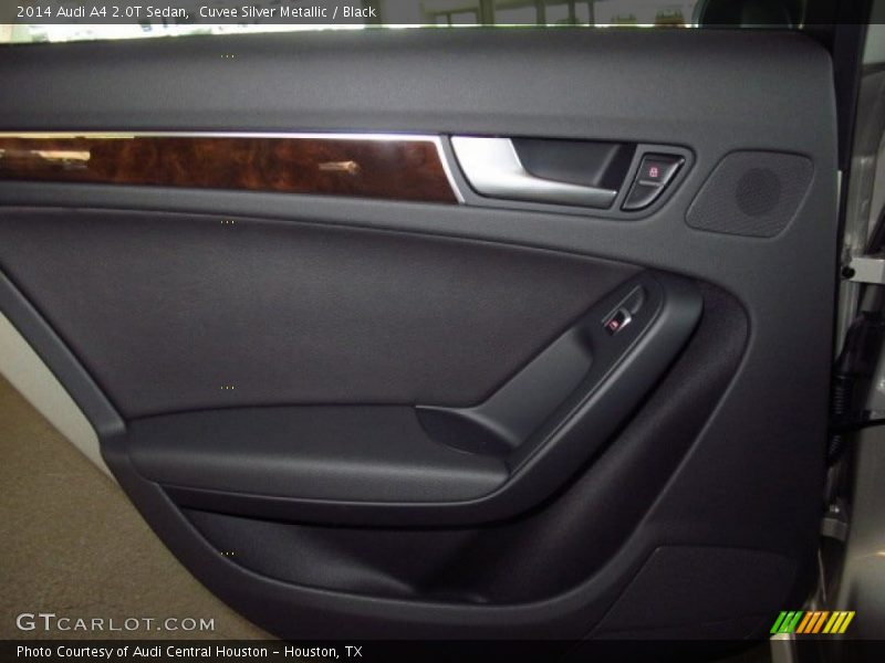 Cuvee Silver Metallic / Black 2014 Audi A4 2.0T Sedan