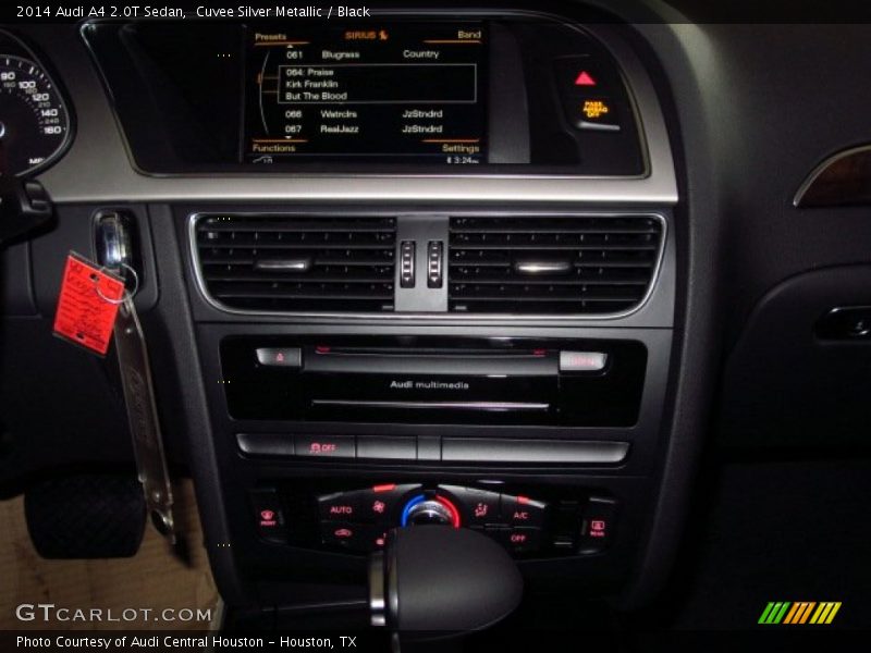 Cuvee Silver Metallic / Black 2014 Audi A4 2.0T Sedan