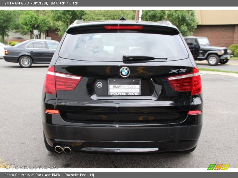 Jet Black / Black 2014 BMW X3 xDrive28i
