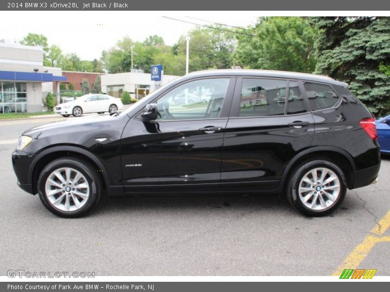 Jet Black / Black 2014 BMW X3 xDrive28i