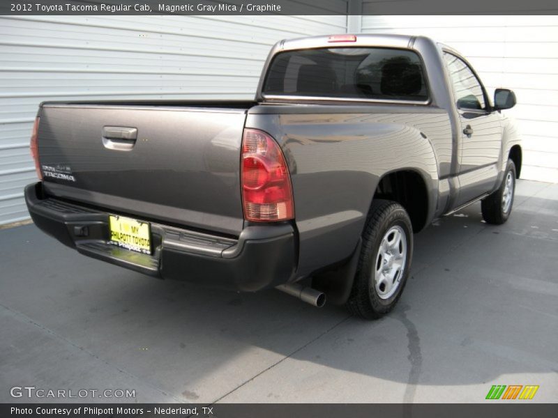 Magnetic Gray Mica / Graphite 2012 Toyota Tacoma Regular Cab