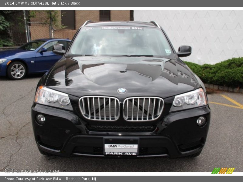 Jet Black / Black 2014 BMW X3 xDrive28i