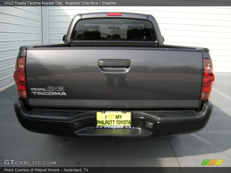 Magnetic Gray Mica / Graphite 2012 Toyota Tacoma Regular Cab