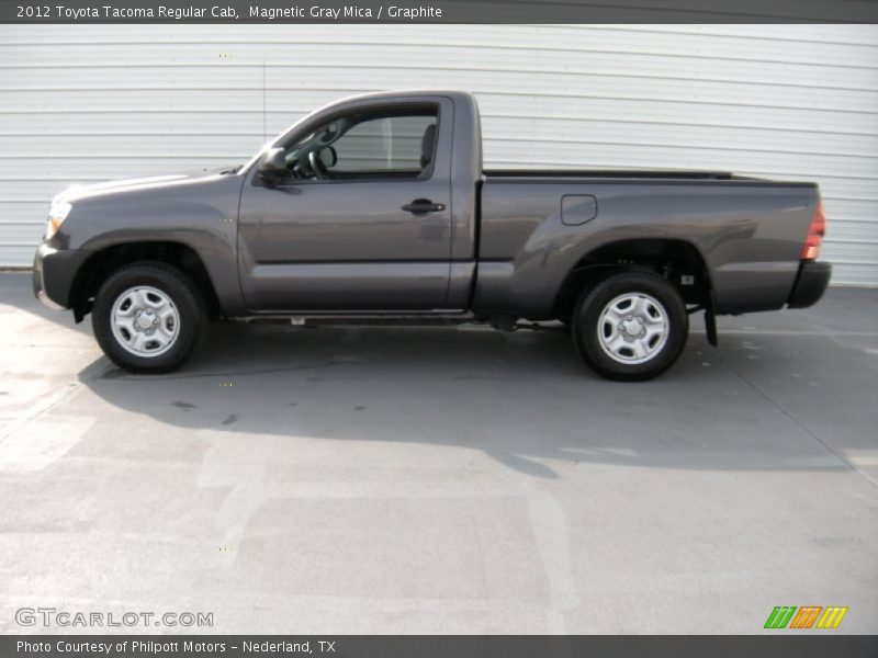 Magnetic Gray Mica / Graphite 2012 Toyota Tacoma Regular Cab