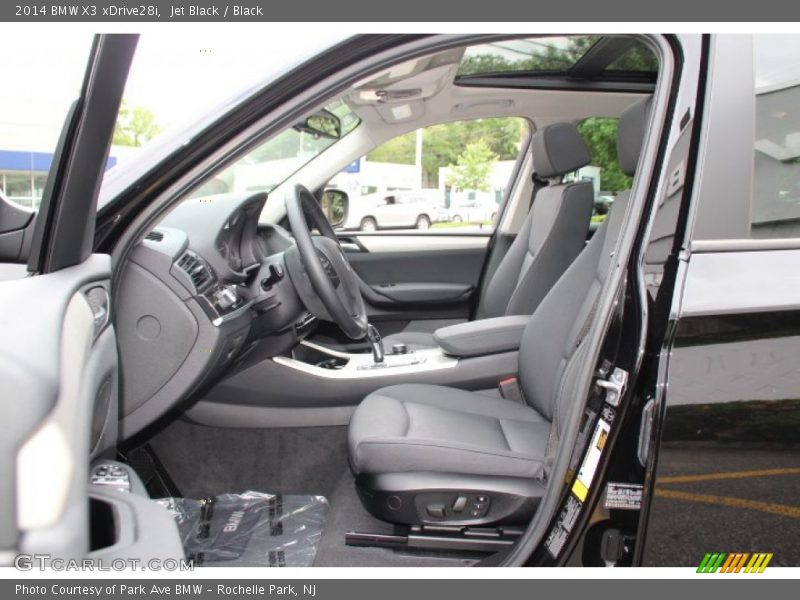 Jet Black / Black 2014 BMW X3 xDrive28i