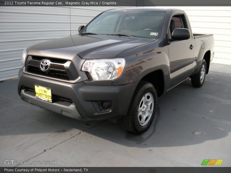 Magnetic Gray Mica / Graphite 2012 Toyota Tacoma Regular Cab