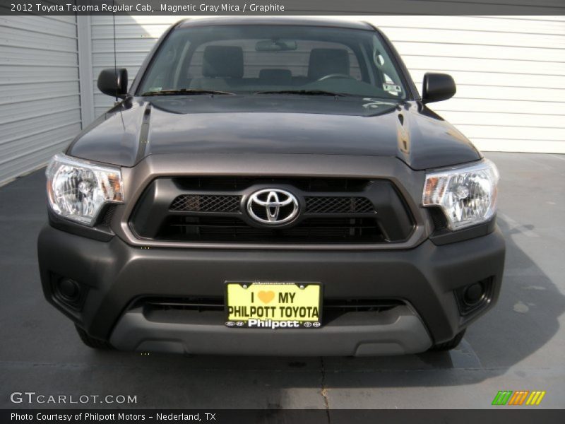 Magnetic Gray Mica / Graphite 2012 Toyota Tacoma Regular Cab