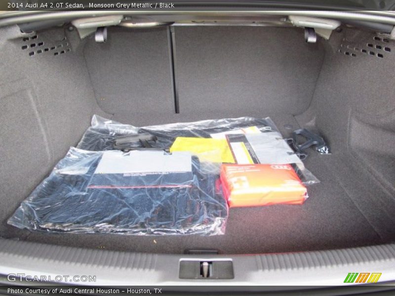 Monsoon Grey Metallic / Black 2014 Audi A4 2.0T Sedan