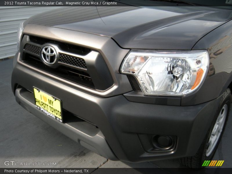 Magnetic Gray Mica / Graphite 2012 Toyota Tacoma Regular Cab