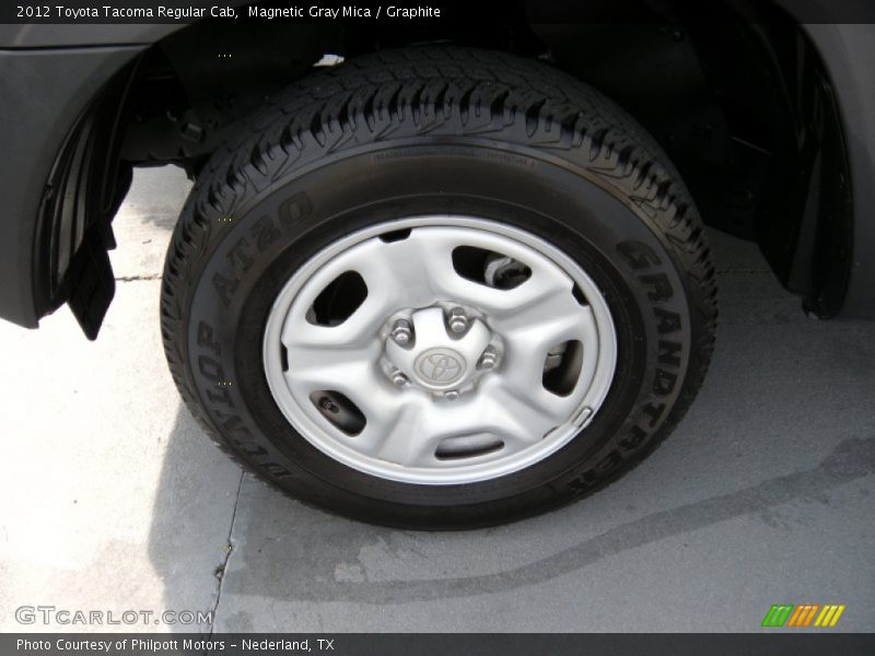 Magnetic Gray Mica / Graphite 2012 Toyota Tacoma Regular Cab