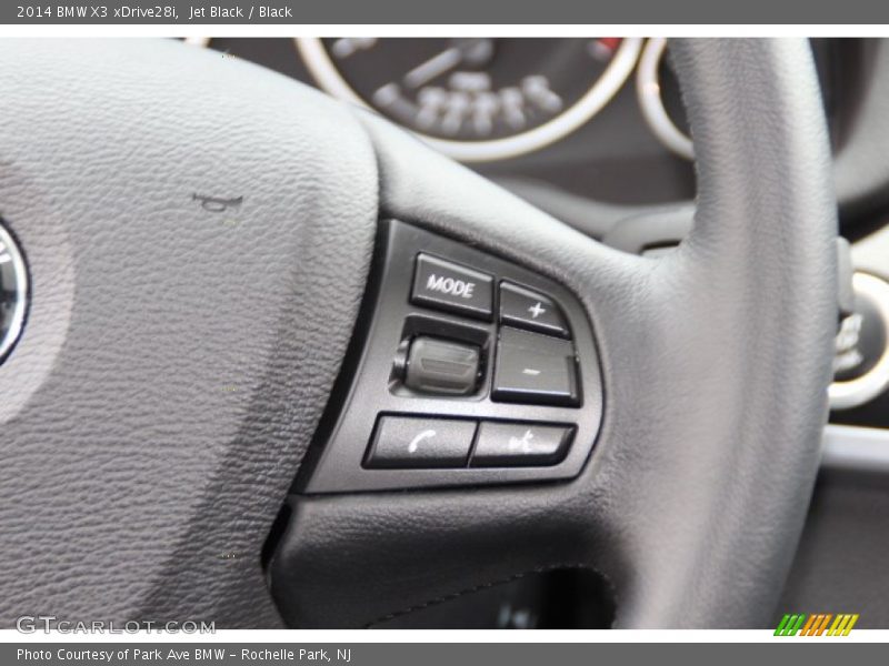 Jet Black / Black 2014 BMW X3 xDrive28i
