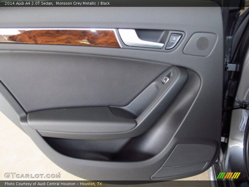 Monsoon Grey Metallic / Black 2014 Audi A4 2.0T Sedan