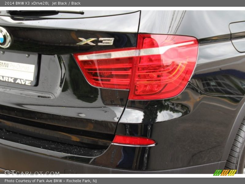 Jet Black / Black 2014 BMW X3 xDrive28i