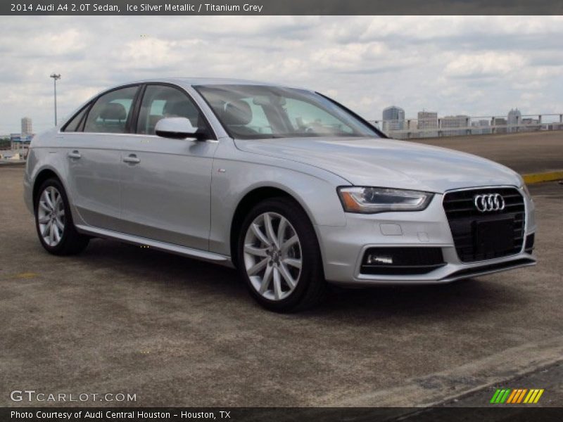 Ice Silver Metallic / Titanium Grey 2014 Audi A4 2.0T Sedan
